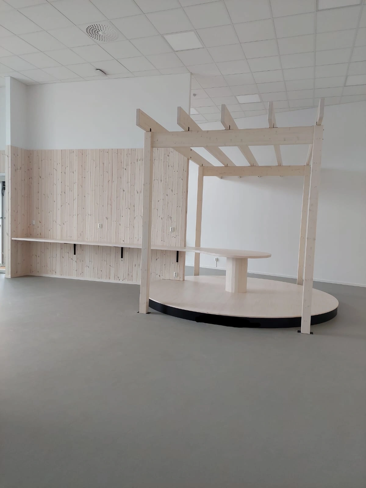 Butiksinredning med display