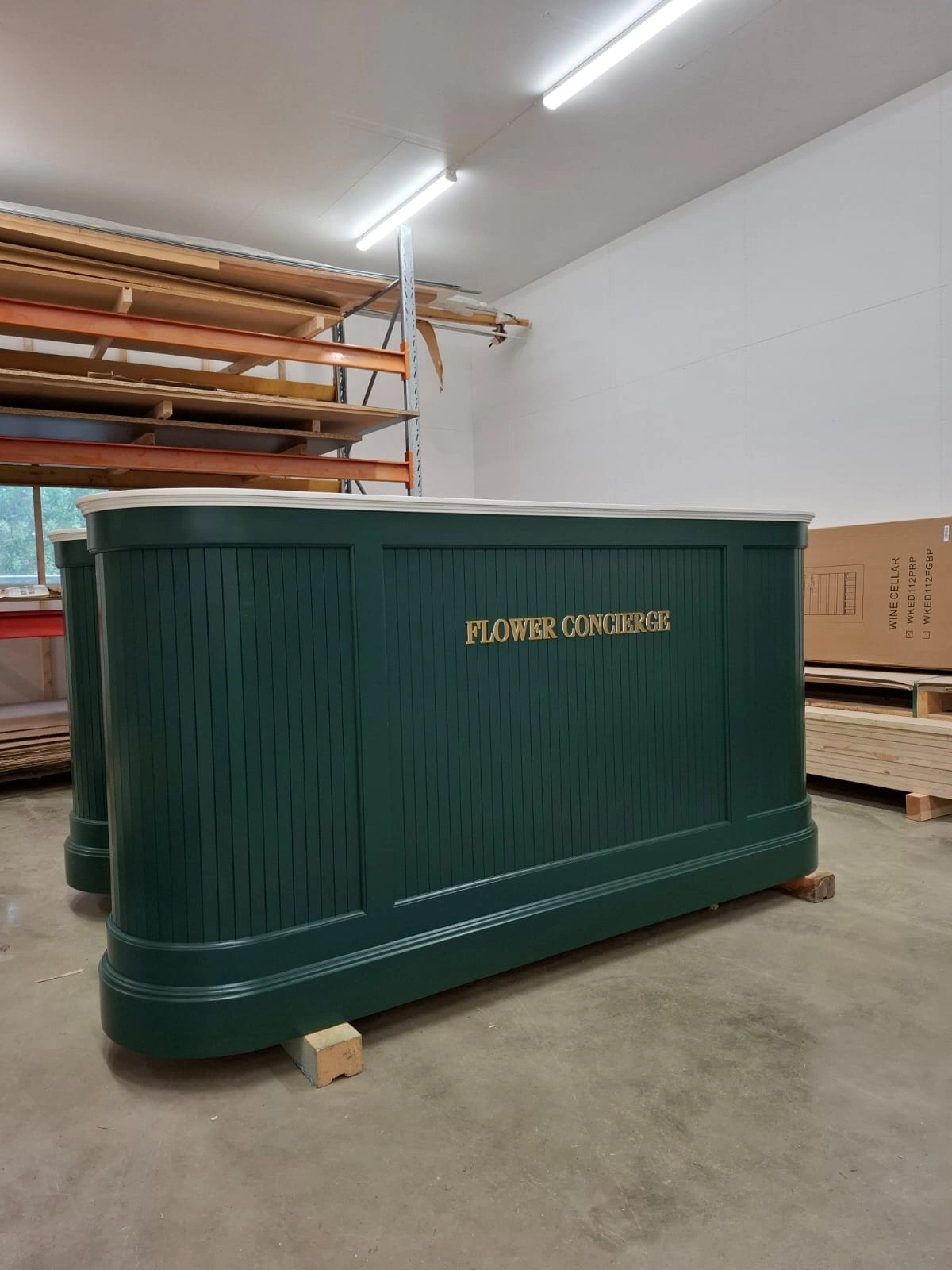 Receptionsdisk Flower Concierge